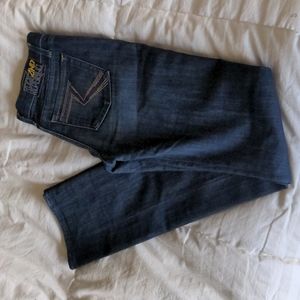Rock and Republic dark blue jeans, size 28